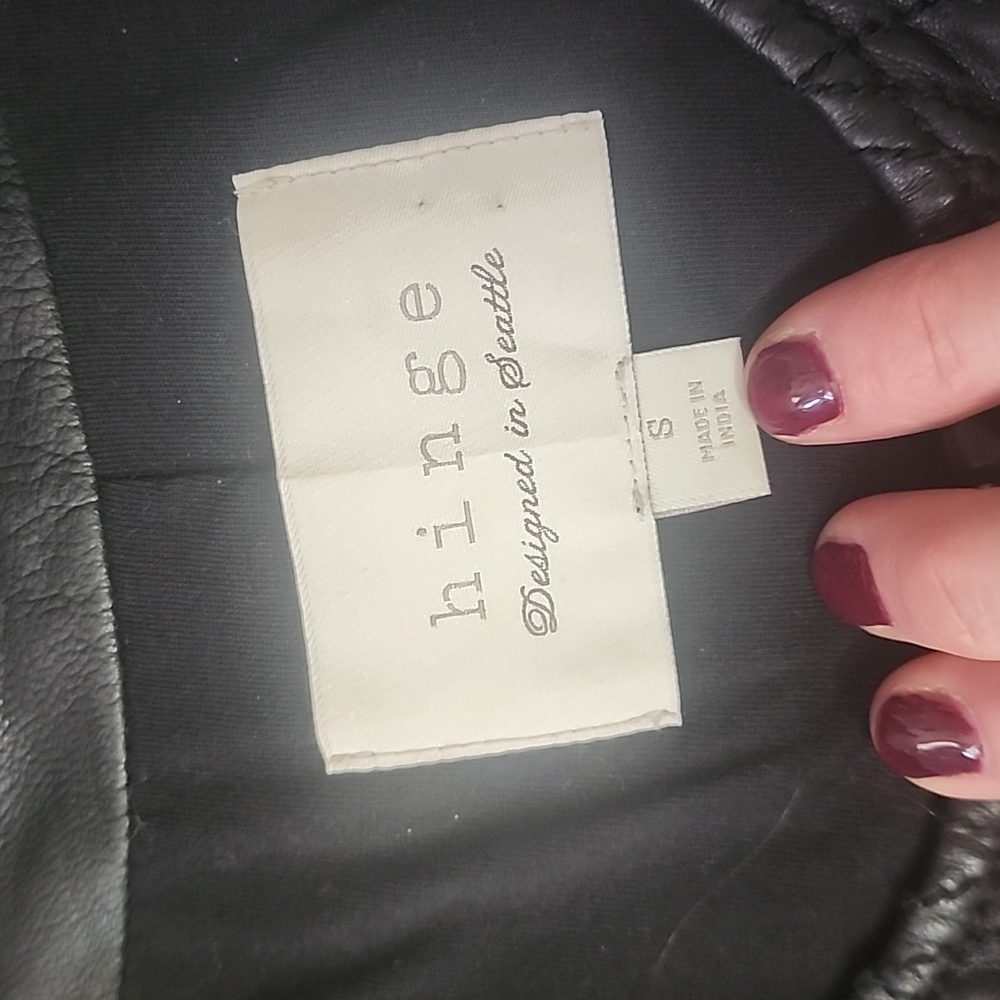 Hinge Leather Jacket - image 2